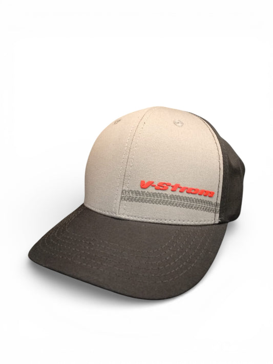 GORRA SUZUKI VSTROM GRIS NEGRO