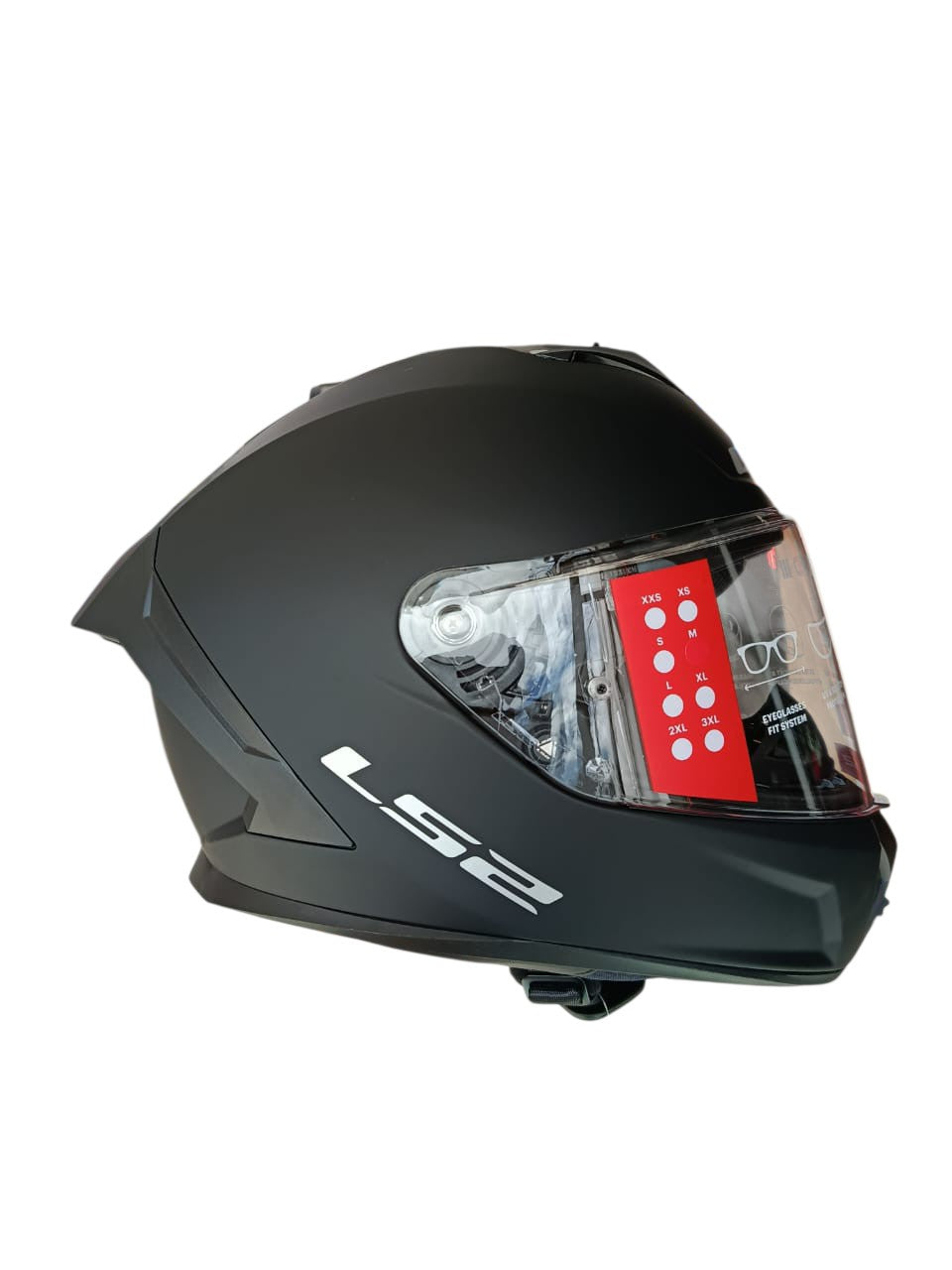 CASCO INTEGRAL LS2 FF 820 SOLID NEGRO MATE