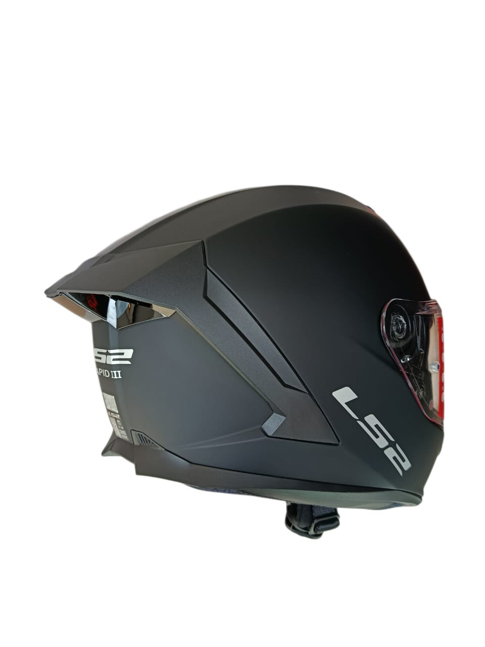 CASCO INTEGRAL LS2 FF 820 SOLID NEGRO MATE