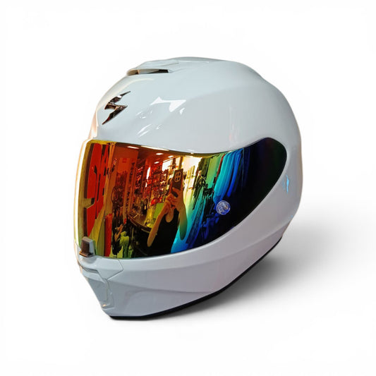 VISOR DE COLOR ROJO RAINBOW PARA SCORPION EXO 391-R1