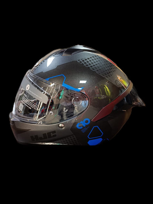 CASCO HJC C10 ASPA MC2 + SPOILER TRASERO (ALERON) + PINLOCK