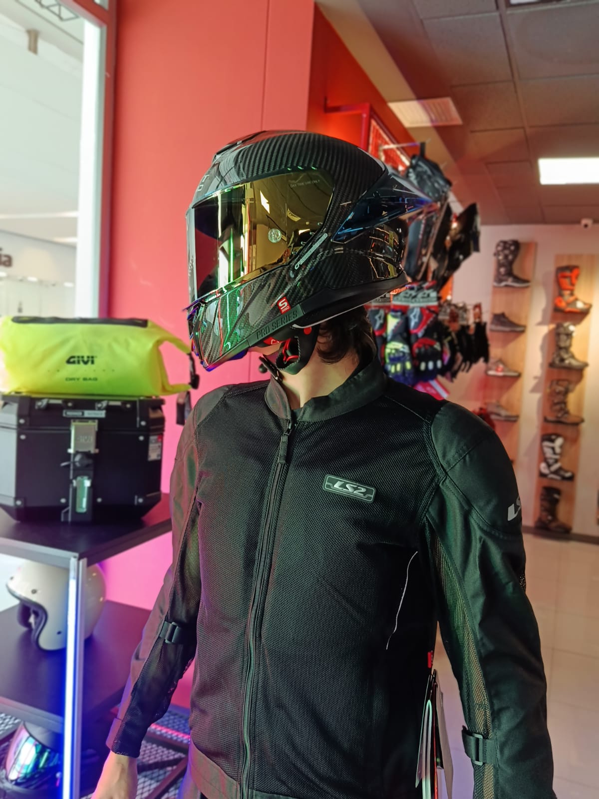 CASCO INTEGRAL SHAFT PRO 620C EVO SOLID NEGRO 3K FIBRA DE CARBONO