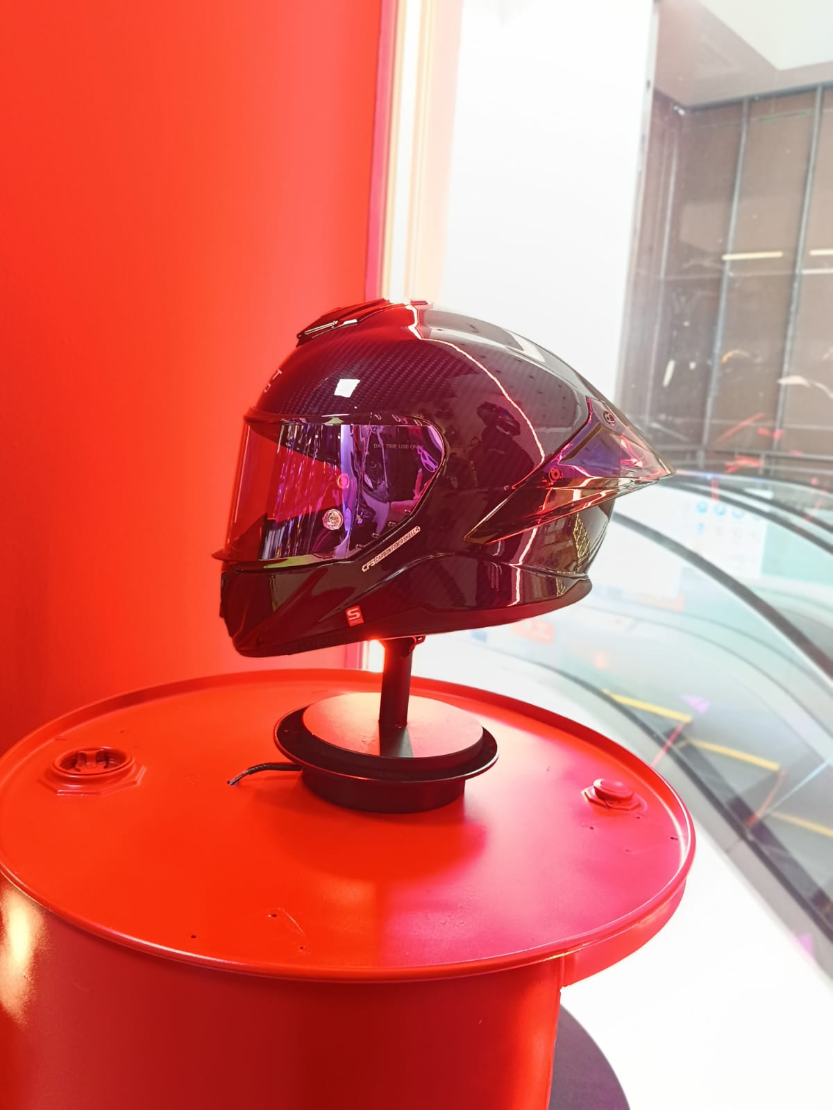 CASCO INTEGRAL SHAFT PRO 620C EVO SOLID MORADO 3K FIBRA DE CARBONO