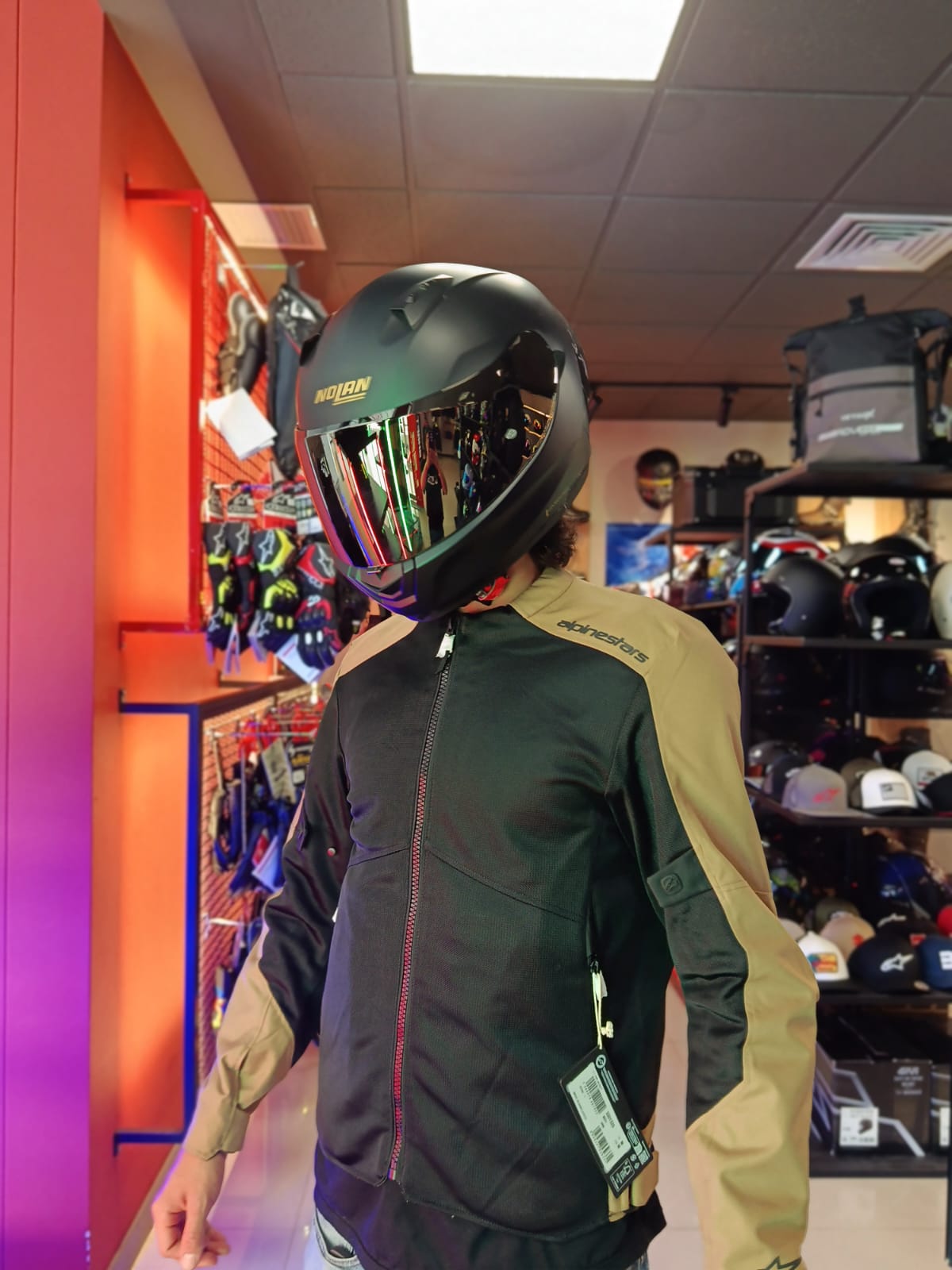 CASCO INTEGRAL NOLAN N60-6 SPORT AUREO