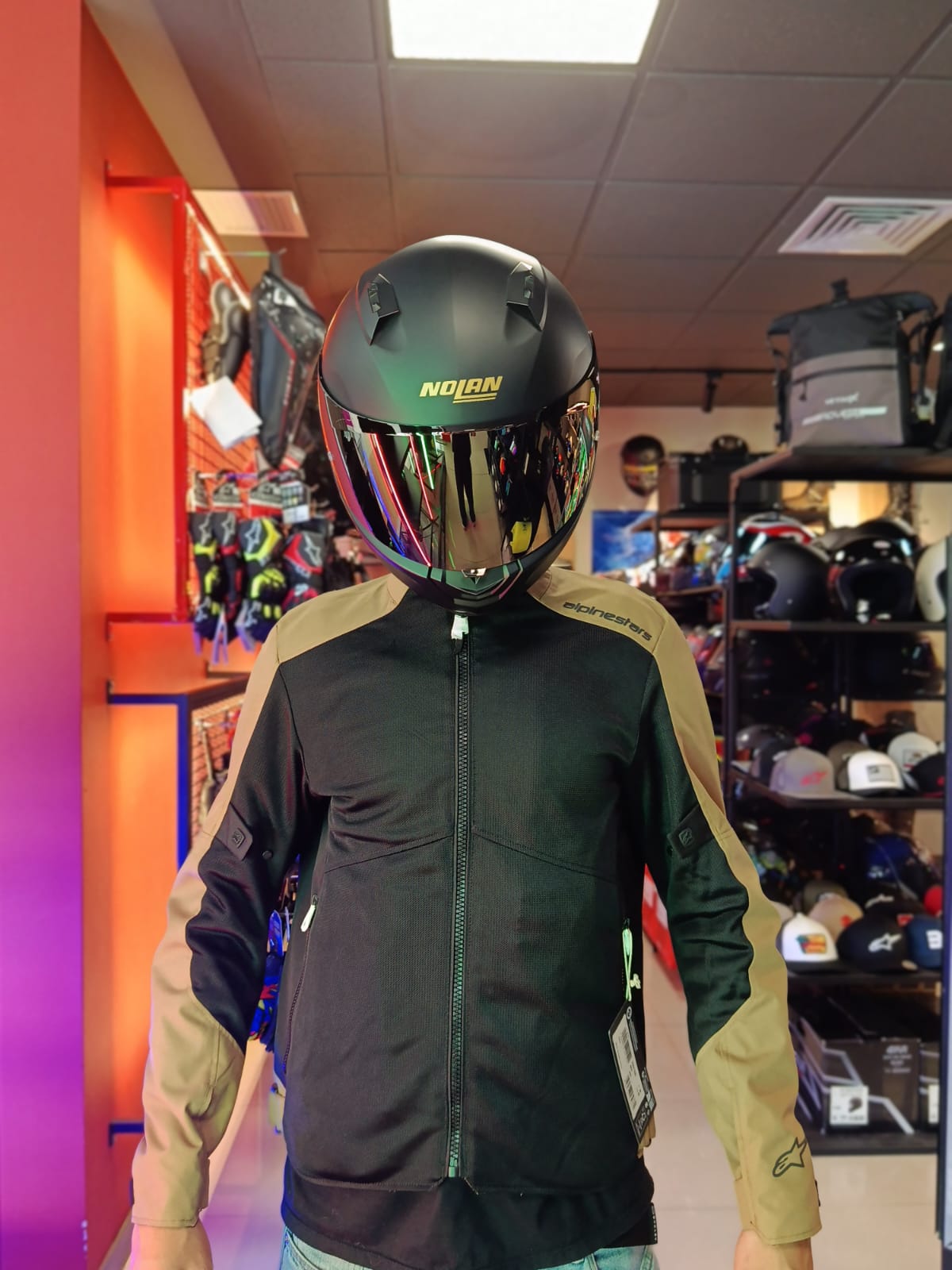 CASCO INTEGRAL NOLAN N60-6 SPORT AUREO