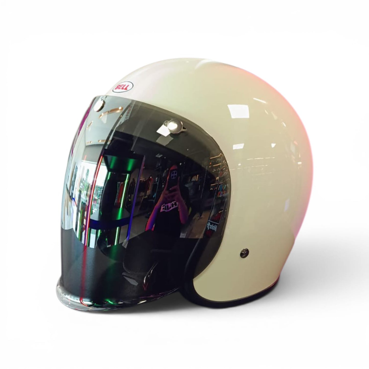 VISOR BELL 3 SNAP SHIELD DRK SMK AC COLOR HUMO