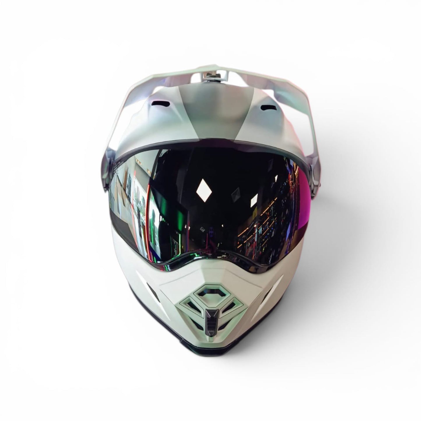 VISOR PARA CASCO BELL MX9 ADVENTURE COLOR HUMO OSCURO AC