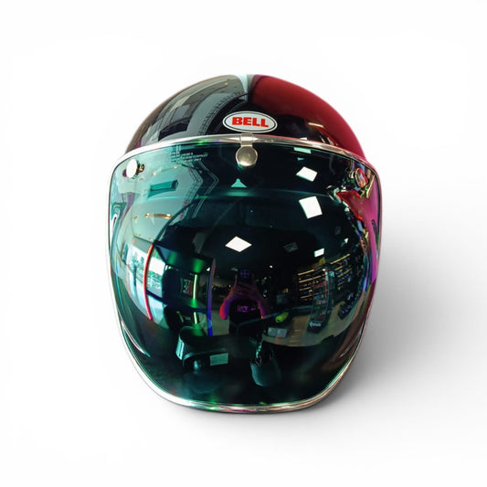 VISOR BELL 3 PTS DLX VERDE CLARO AC