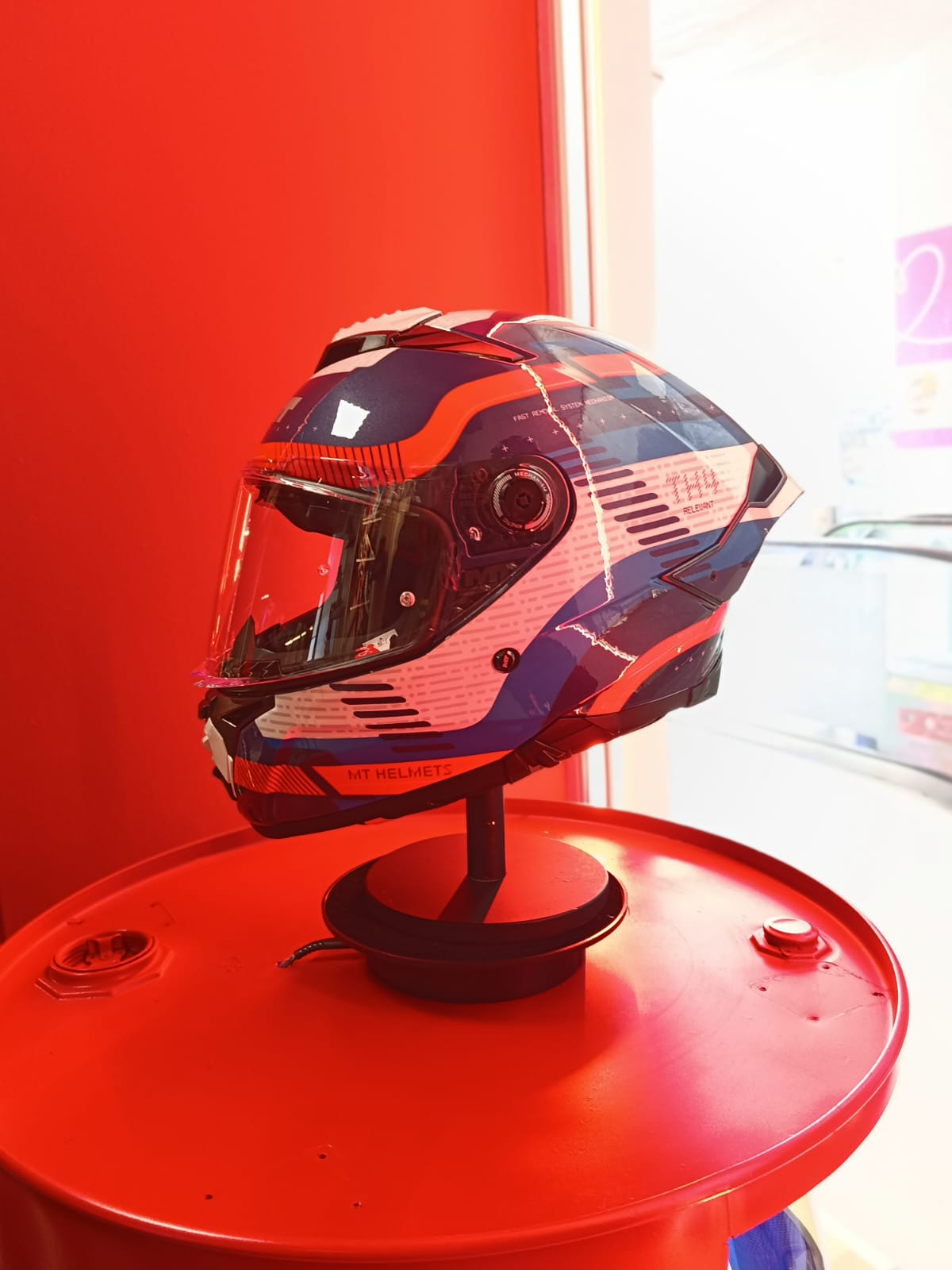 CASCO INTEGRAL  MT FF118SV THUNDER 4 R SV REVELANT C5 BRILLO