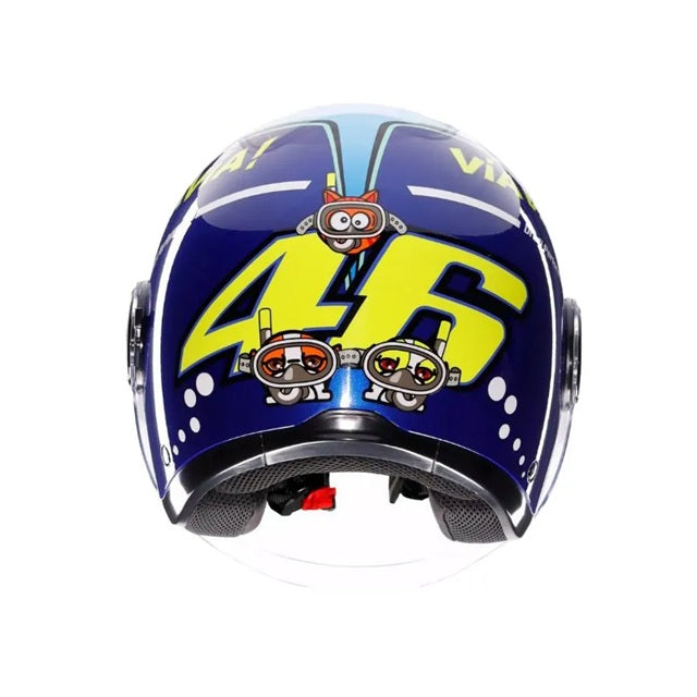 CASCO AGV ETERES ROSSI MISANO 2015 ABIERTO ECE 2206