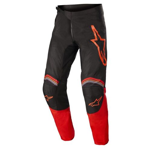 PANTALON MOTO ALPINESTARS FLUID SPEED NEGRO ROJO MOTOCROSS